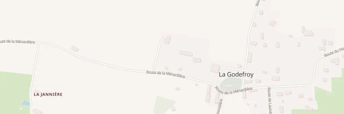 Plan du 5093 Le Bourg à La Godefroy