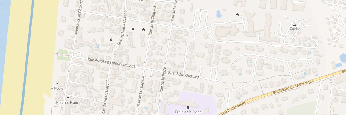 Plan du 36 Rue de la Poste à Mimizan