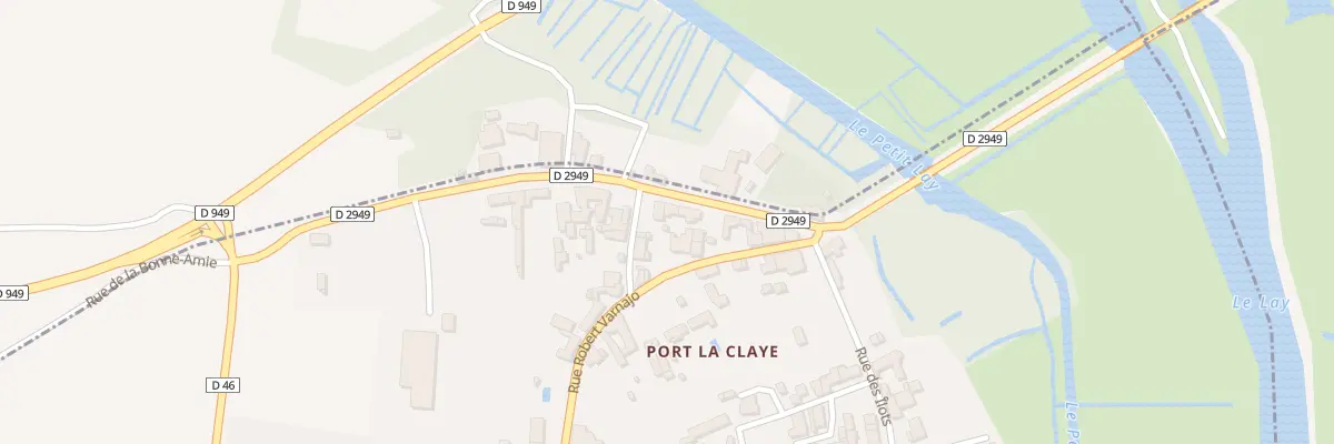 Plan du 7 Rue des Deux Ponts à Saint-Cyr-en-Talmondais