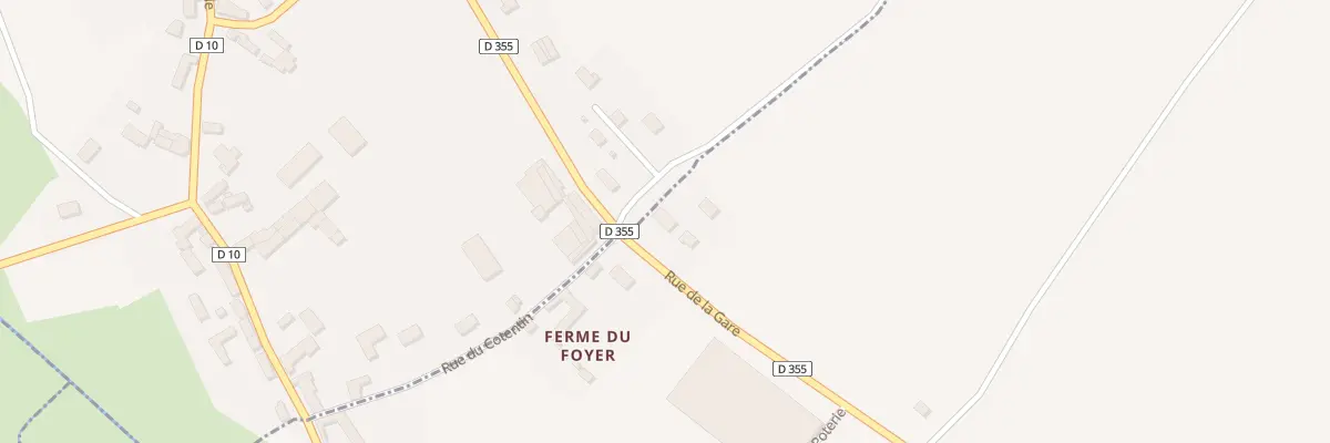 Plan du 34 Rue de la Gare à Valcanville