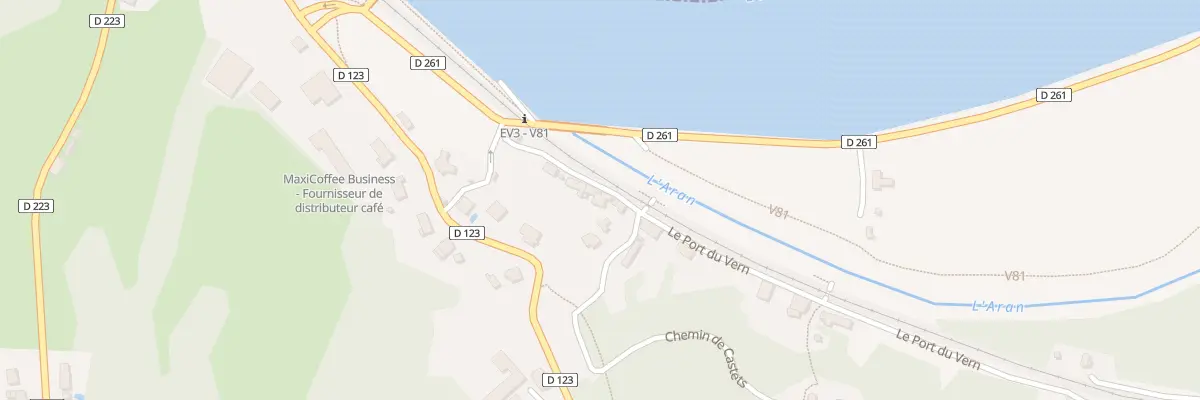 Plan du 106 Che du Port du Vern à Urt