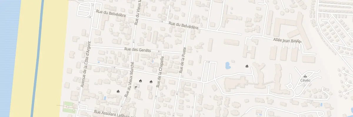 Plan du 18 Rue des Genêts à Mimizan