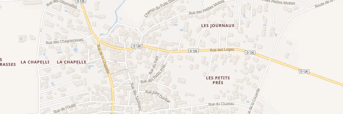 Plan du 628 Rue des Loges à Saint-Georges-d’Oléron