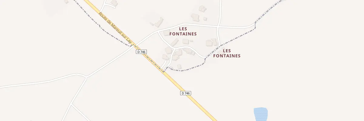 Plan du 18 Rte des Deux Cantons à Rives de l’Yon