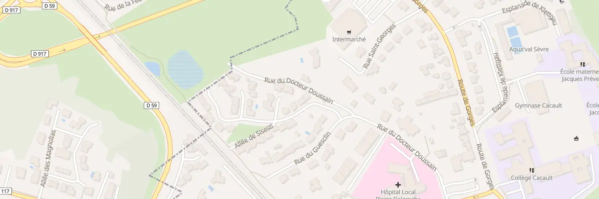 Plan du 3 Rue de Cowbridge à Clisson
