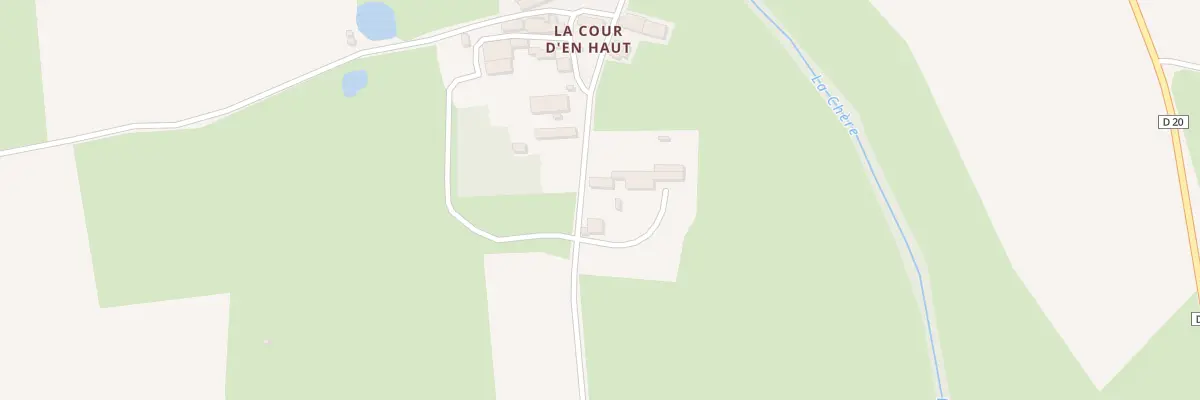 Plan du 5640 Le Vieux Moulin à Soudan
