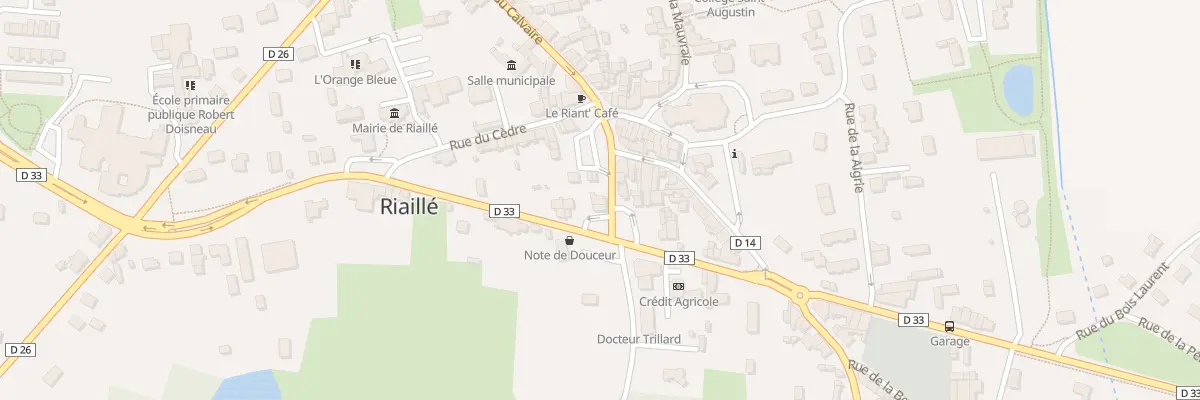 Plan du 28 Rue de l’Echeveau à Riaillé