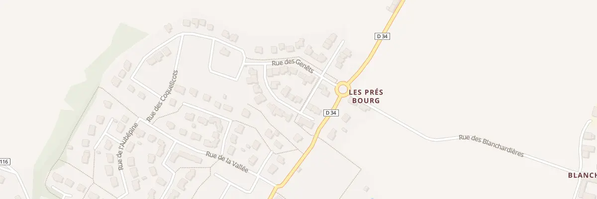 Plan du 2 Rue des Ajoncs à Saint-Aubin-des-Landes
