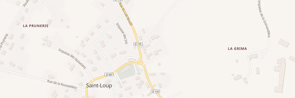 Plan du 13 Rue du Lait Bouilli à Saint-Loup