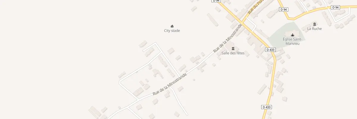 Plan du 8 Rue Minostrande à Marchésieux