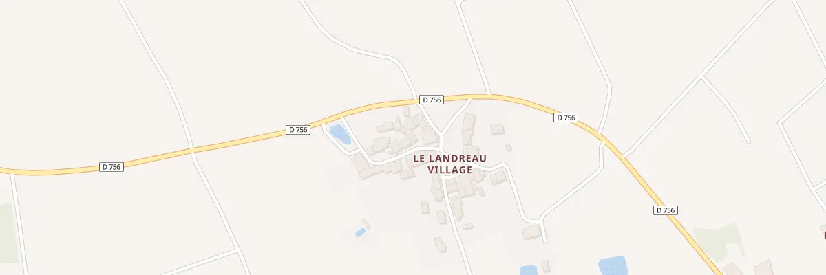 Plan du 104 Le Landreau Village à Vallet
