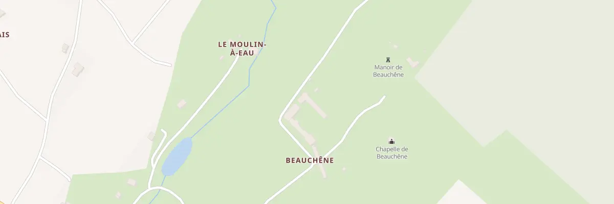Plan du 5 Beauchene à Saint-Colomban