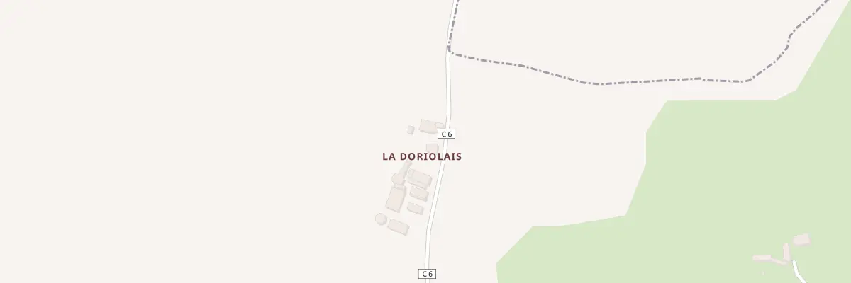 Plan du 3 Le Doriolais à Arbrissel