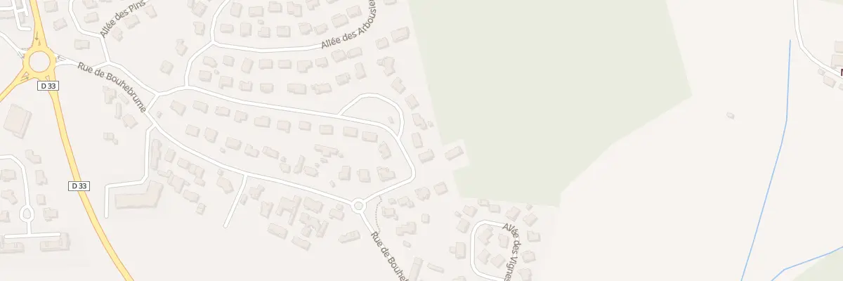 Plan du 27 All des Chataigniers à Saint-Vincent-de-Tyrosse