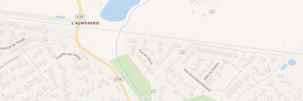 Plan du 17 Rue du lavoir à La Chaize-le-Vicomte