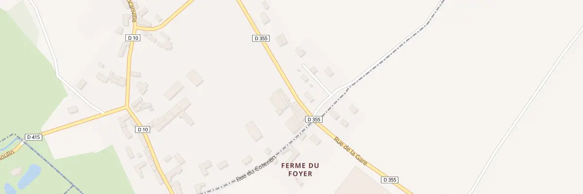 Plan du 103 Rue de la Gare à Valcanville