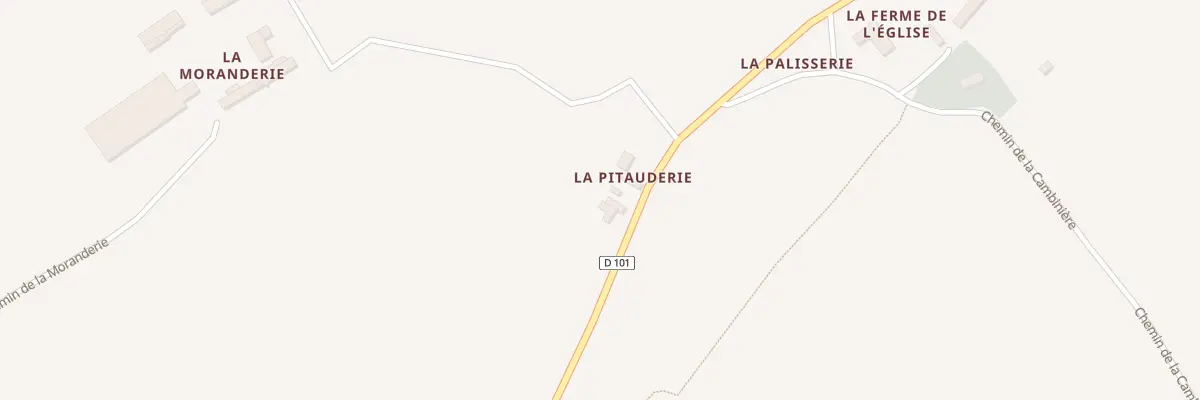 Plan du 5004 La Pitauderie à Auxais