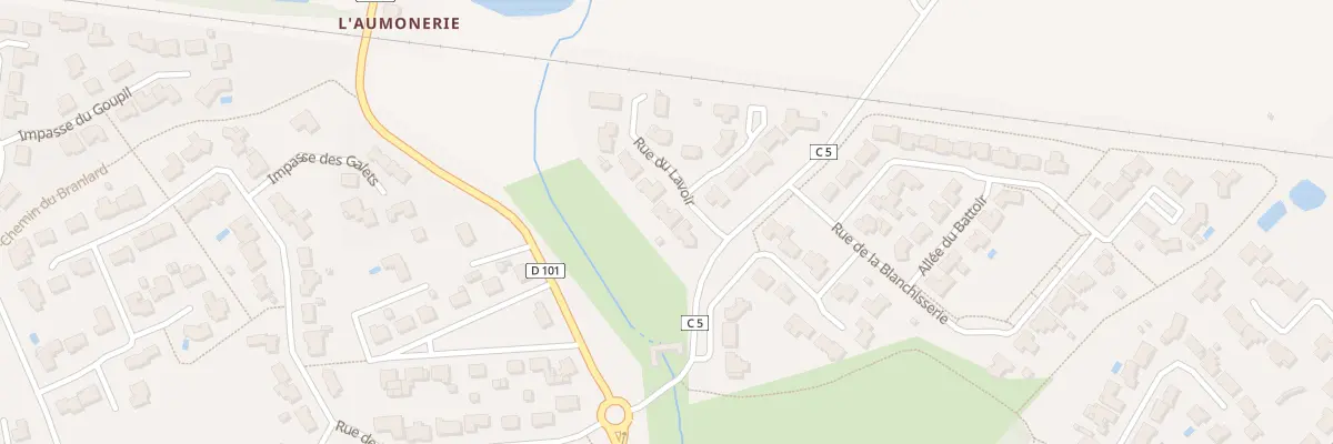 Plan du 3 Rue du lavoir à La Chaize-le-Vicomte