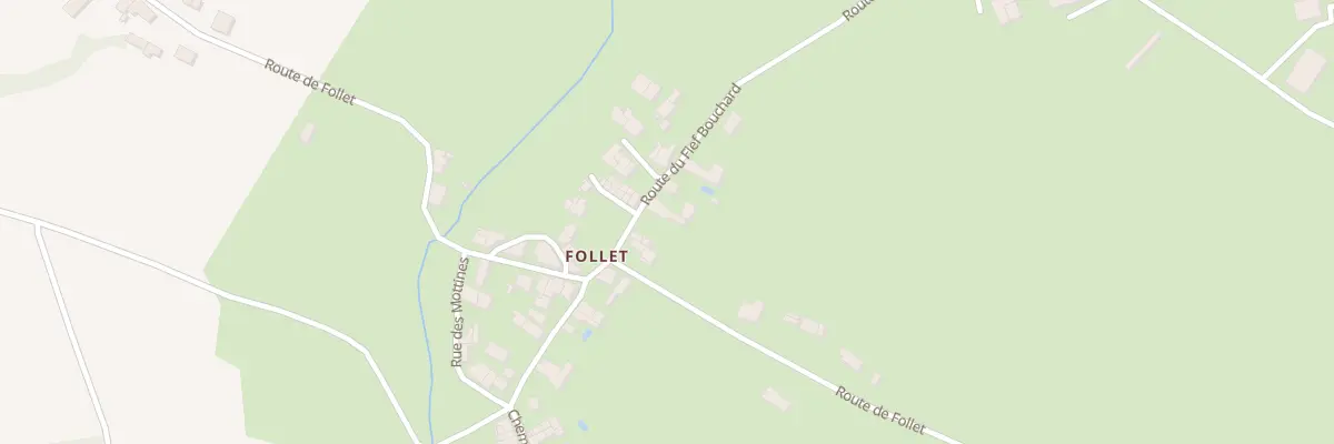 Plan du 4 Rte du Fief Bouchard à Rosnay
