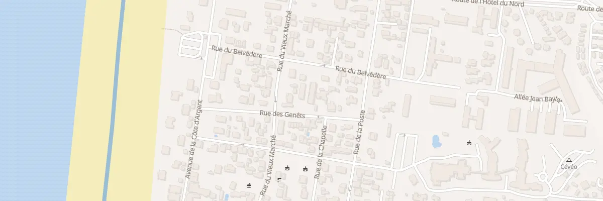 Plan du 13 Rue des Genêts à Mimizan