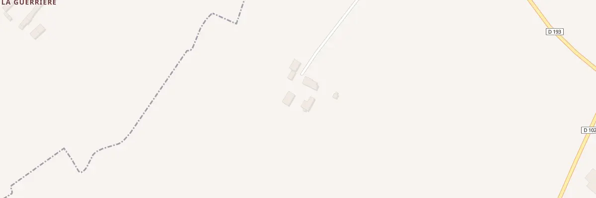 Plan du 2 La Guerriere à Cerisy-la-Salle