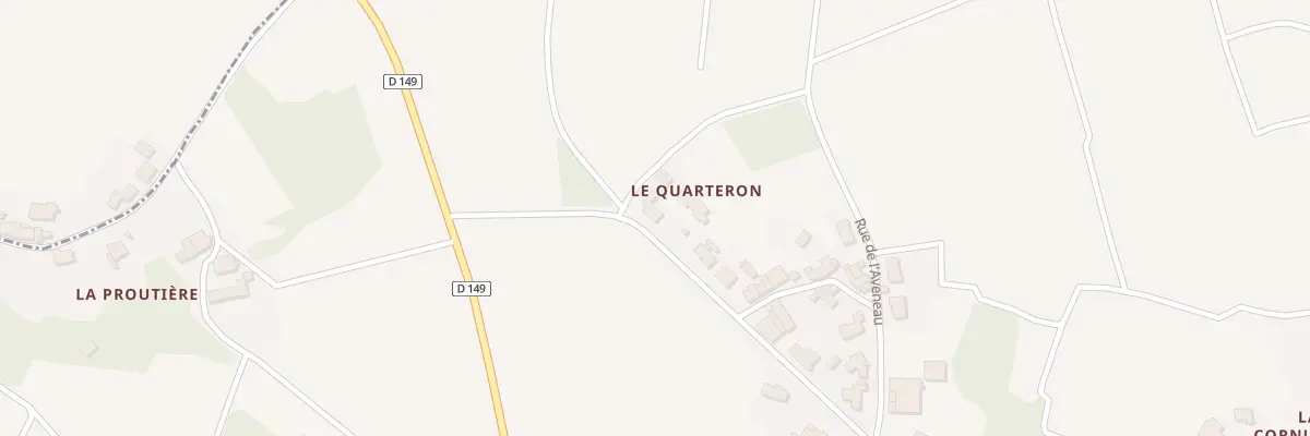 Plan du 30 Le Quarteron à Gorges