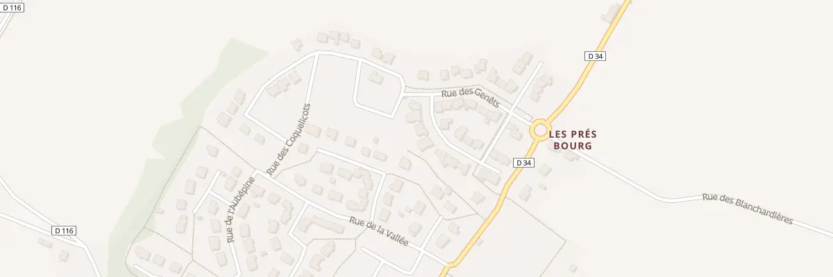 Plan du 9 Rue des Ajoncs à Saint-Aubin-des-Landes