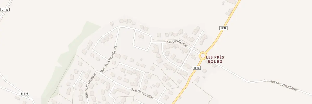Plan du 11 Rue des Ajoncs à Saint-Aubin-des-Landes