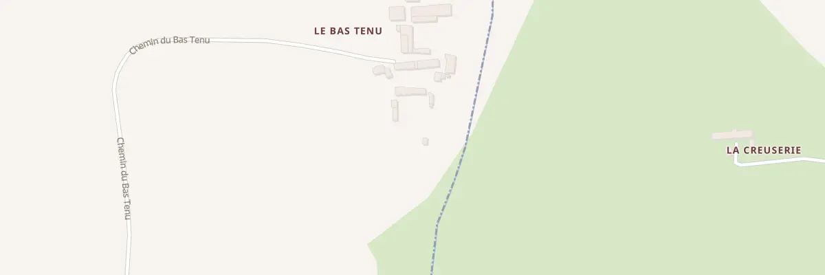 Plan du 16 Le Bas Tenu à Saint-Sauveur-des-Landes