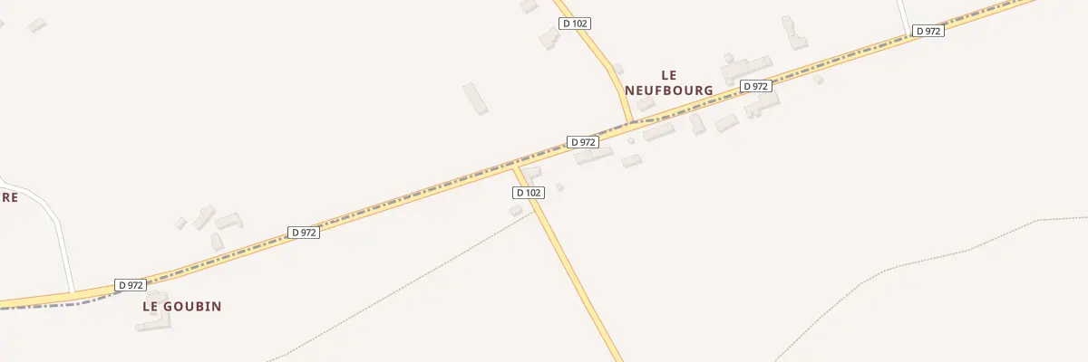 Plan du 13 Le Neufbourg au Lorey