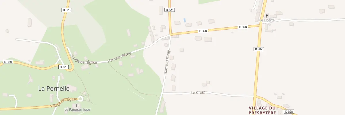 Plan du 20 Le Hameau Ferey à La Pernelle