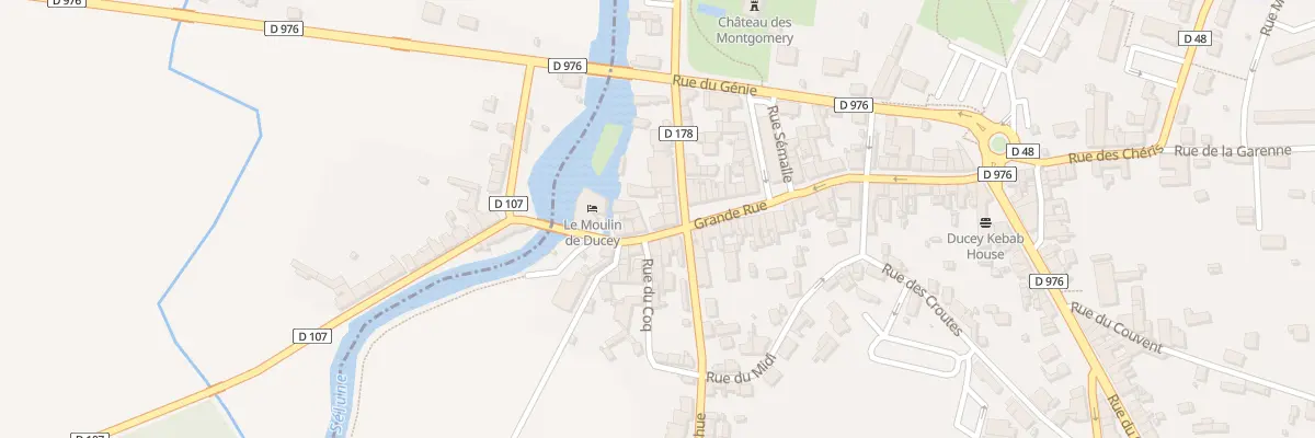 Plan du 9 Grande Rue Ducey à Ducey-Les Chéris