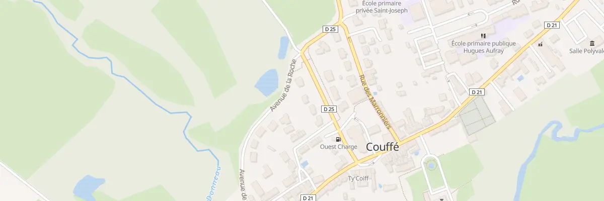 Plan du 5 Av des Chênes à Couffé