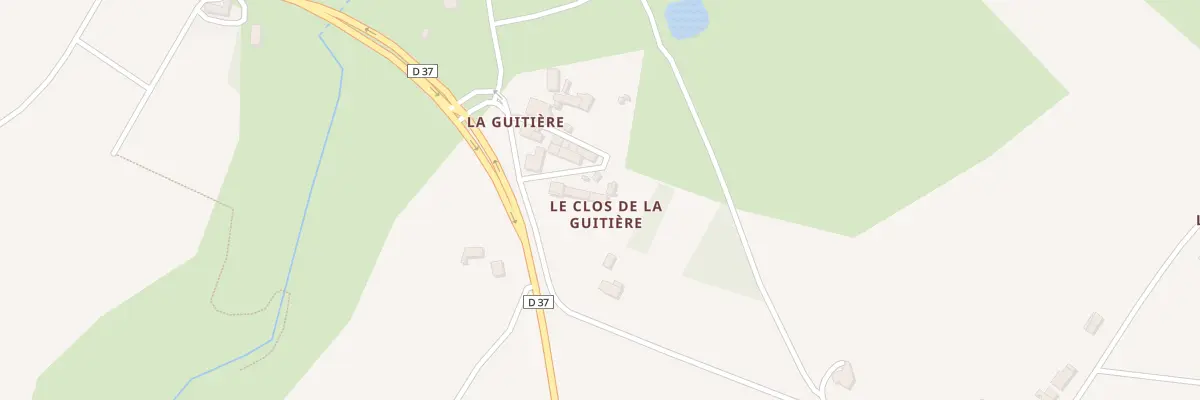 Plan du 5494 La Guitière au Landreau