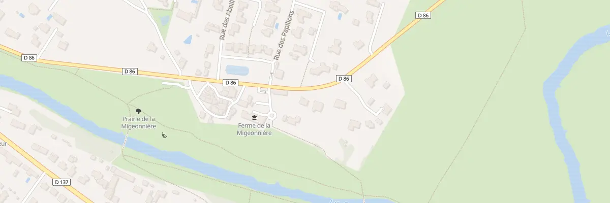 Plan du 6 Rue de la migeonnière à Montaigu-Vendée