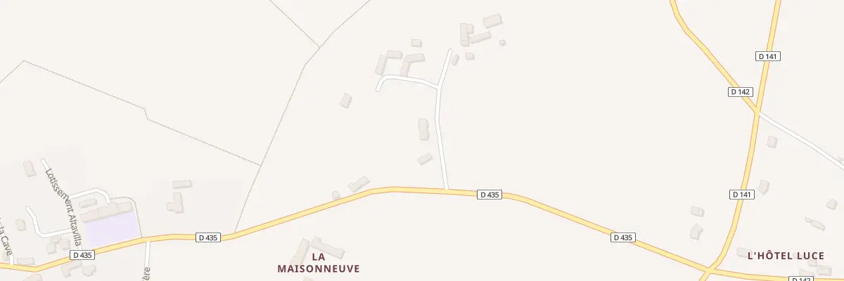 Plan du 71 Che de l’Hôtel Godefroy à Hauteville-la-Guichard