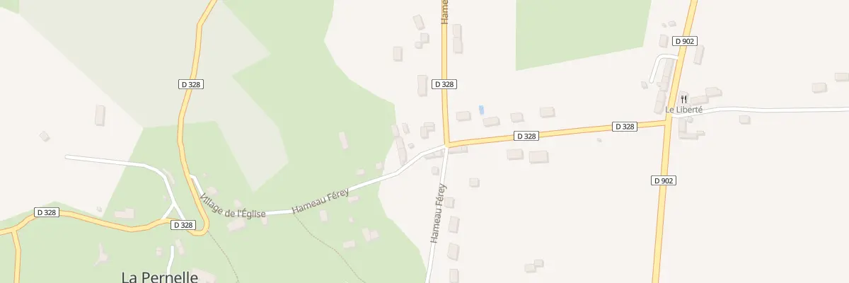 Plan du 7 Le Hameau Ferey à La Pernelle