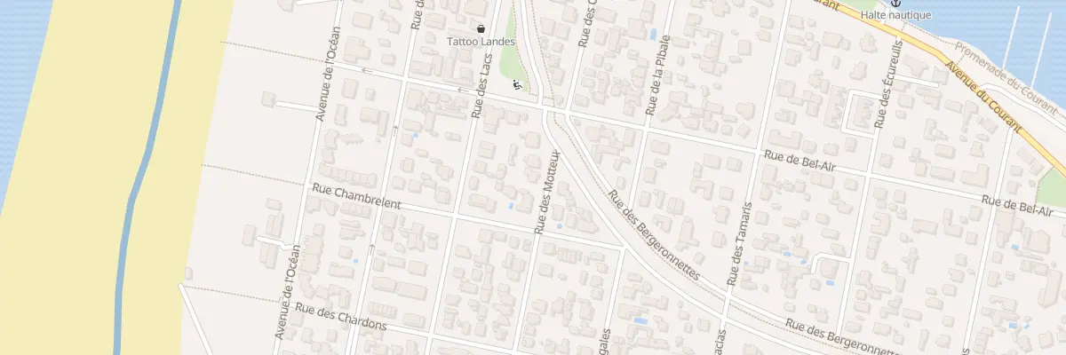 Plan du 4 Rue des Motteux à Mimizan