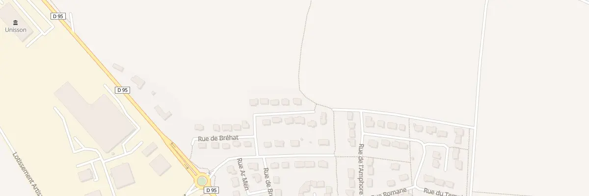 Plan du 1 Rue d’Ouessant à Bais