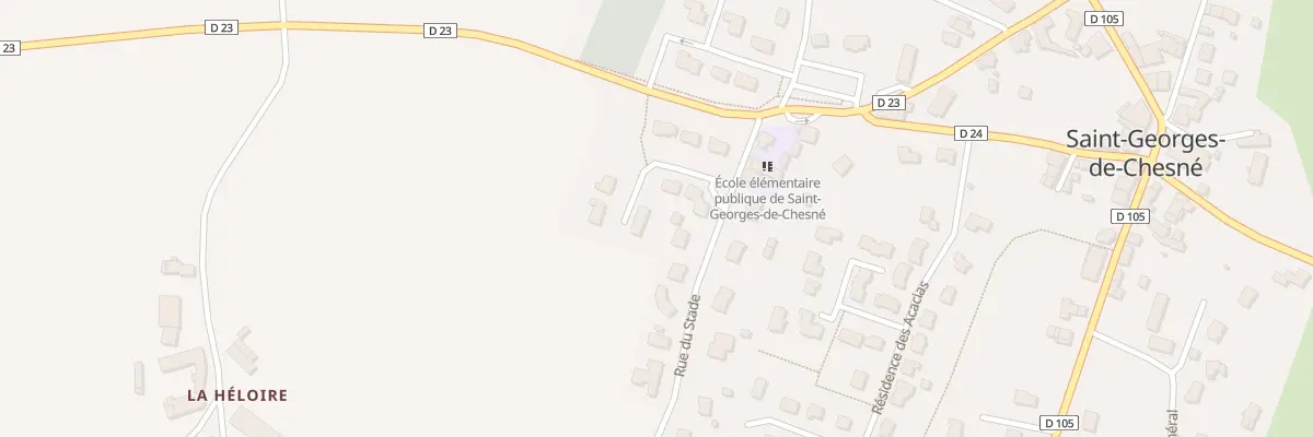 Plan du 7 Res des Chenes St Georges à Rives-du-Couesnon