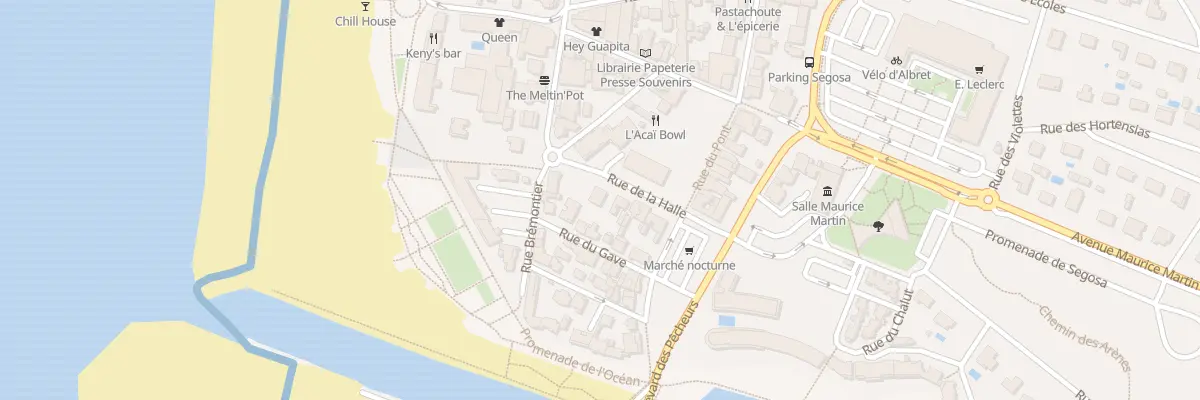 Plan du 103 Rue de la Halle à Mimizan