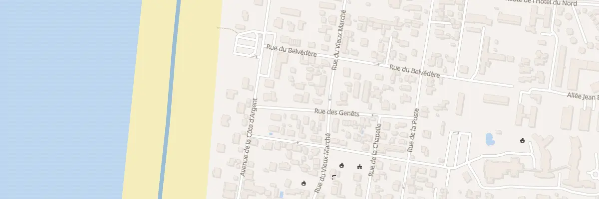 Plan du 5 Rue des Genêts à Mimizan