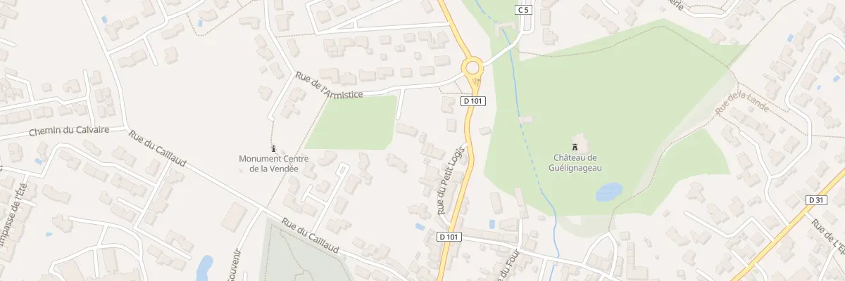 Plan du 11 Rue du petit logis à La Chaize-le-Vicomte