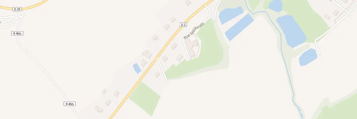 Plan du 7 Rue des Aulnes à Petit-Auverné
