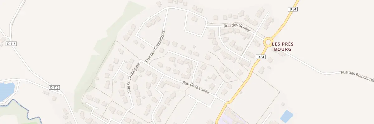 Plan du 7 Allée du Champ Fleuri à Saint-Aubin-des-Landes