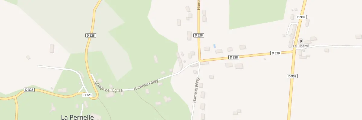 Plan du 3 Le Hameau Ferey à La Pernelle
