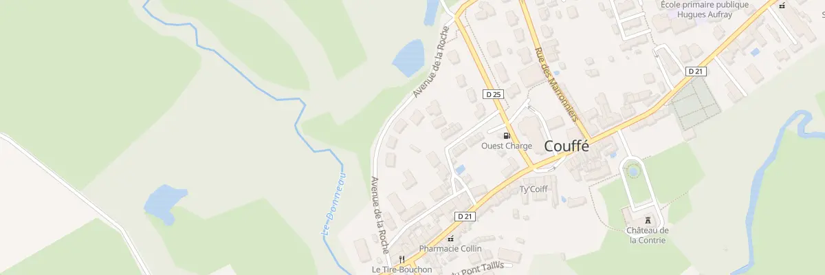 Plan du 12 Av de la Roche à Couffé