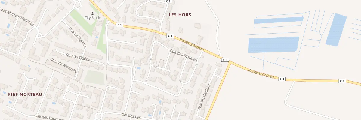 Plan du 2 Rue des Hortensias à Saint-Pierre-d’Oléron