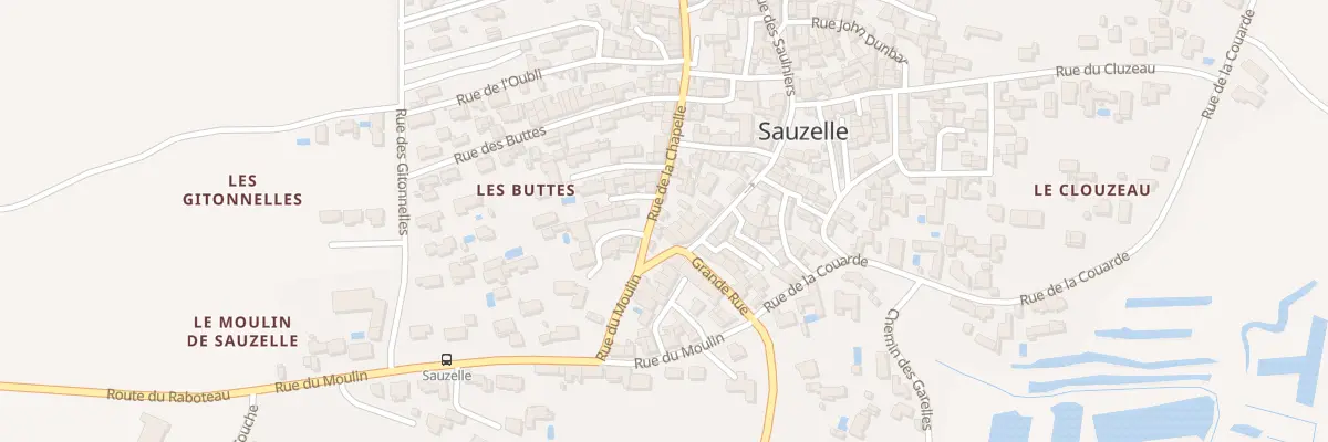 Plan du 319 Rue de la Chapelle à Saint-Georges-d’Oléron