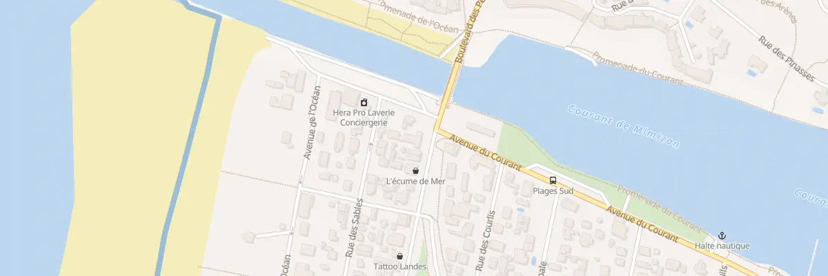 Plan du 4 Rue des Lacs à Mimizan